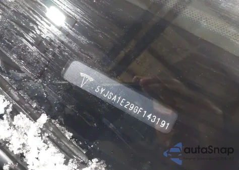 2016 Tesla Model S 60D/70D/75D/85D/90D из США, поврежденный, VIN 5YJSA1E29GF143191